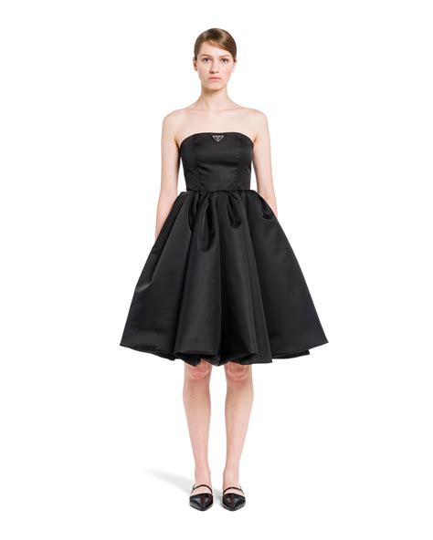 prada synthetic dress|Black Re.